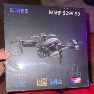 Black Drone with HD Camera